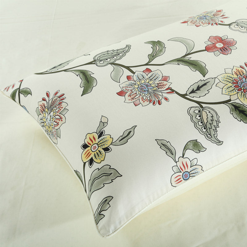 100% Long-Staple Cotton Pillow | Hypoallergenic Bedding Essential