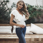 Women's Fashion Tops | Breathable Cotton Linen Blouse Shirt