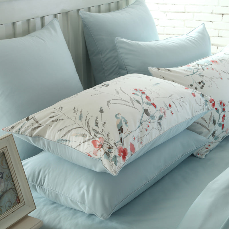 100% Long-Staple Cotton Pillow | Hypoallergenic Bedding Essential