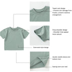 Baby & Toddler Organic Cotton Shorts Set: Ultra-Gentle on Sensitive Skin
