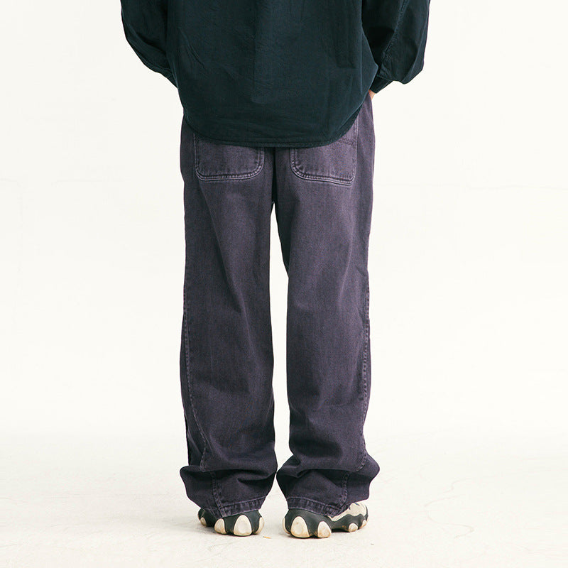 Men's Siro Twill Cargo Trousers: Loose Fit & Durable Comfort