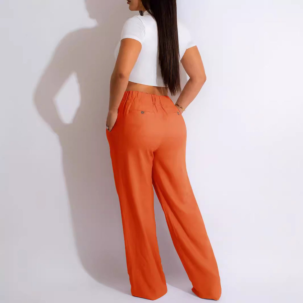 Women’s Summer Linen Blend Trousers: Breathable Comfort for Sensitive Skin