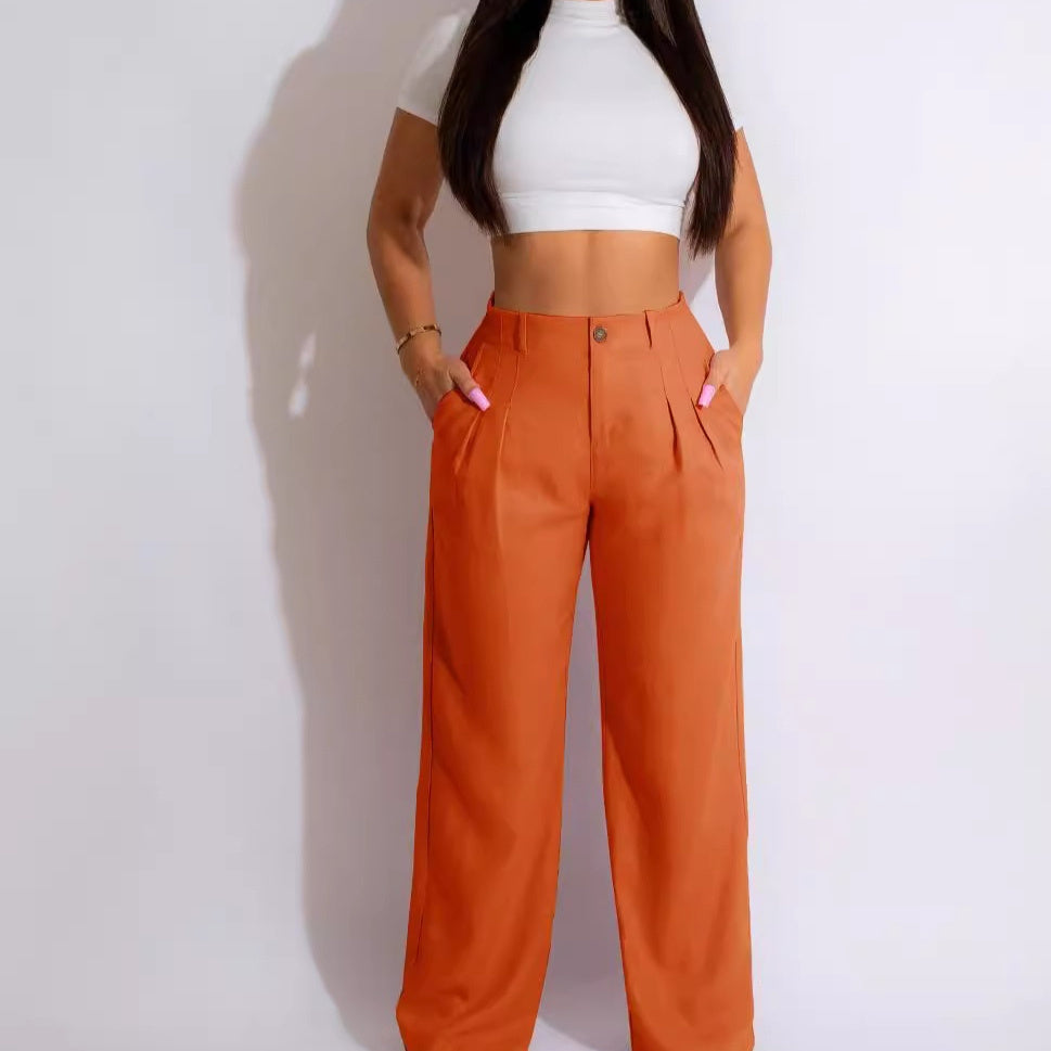 Women’s Summer Linen Blend Trousers: Breathable Comfort for Sensitive Skin