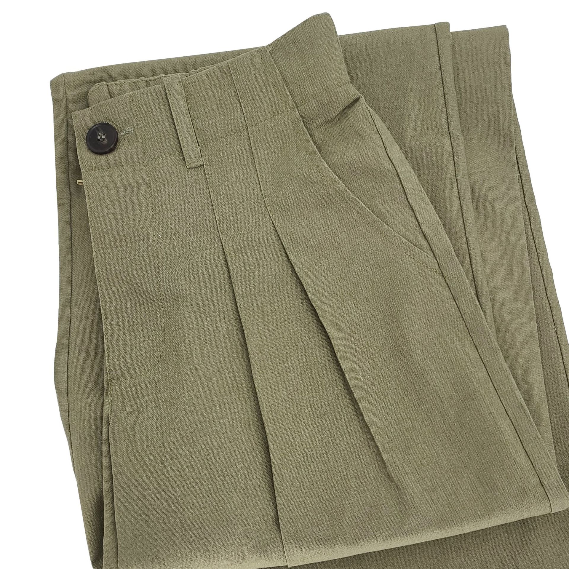Women’s Summer Linen Blend Trousers: Breathable Comfort for Sensitive Skin