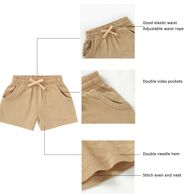 Baby & Toddler Organic Cotton Shorts Set: Ultra-Gentle on Sensitive Skin